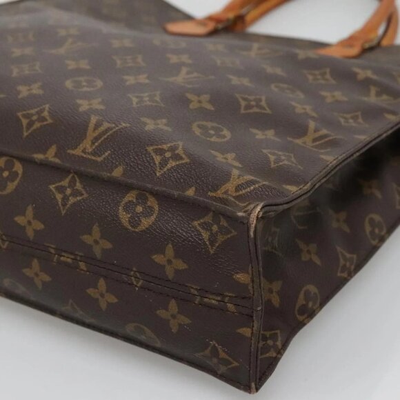 LOUIS VUITTON Monogram Sac Plat Hand Bag M51140 LV Auth 132679 - Picture 15 of 16